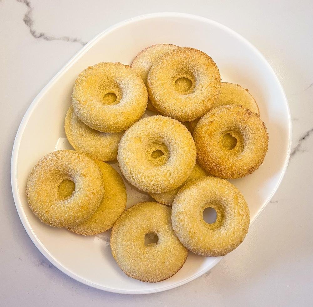 Enjoy Lighter Homemade Baked Sugar Donuts: A Healthier Twist